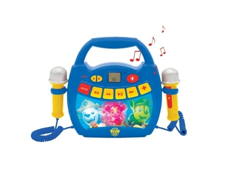 Instrumento Musical LEXIBOOK ? Paw Patrol Reprodutor Portátil de Música Karaoke (Idade Mínima Recomendada: 3 anos)