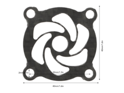 Capa De Ventilador Laxiscreed Para Proteção E Segurança, Compatível Com Diversos Modelos