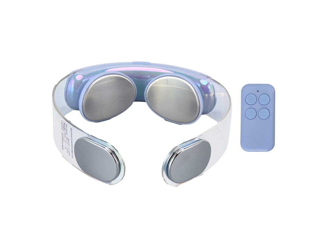 Laxiscreed Massager Cervical Com Compressão Quente Inteligente E 6 Modos De Massagem Para Relaxar O Pescoço
