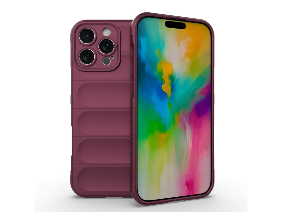 Capa Magic Shield Para Iphone 16 Pro Max - Tpu Com Forro Aveludado E Proteção Anti-quedas