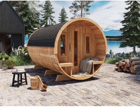 Sauna Barrel 400 - Abeto - 2005 mm