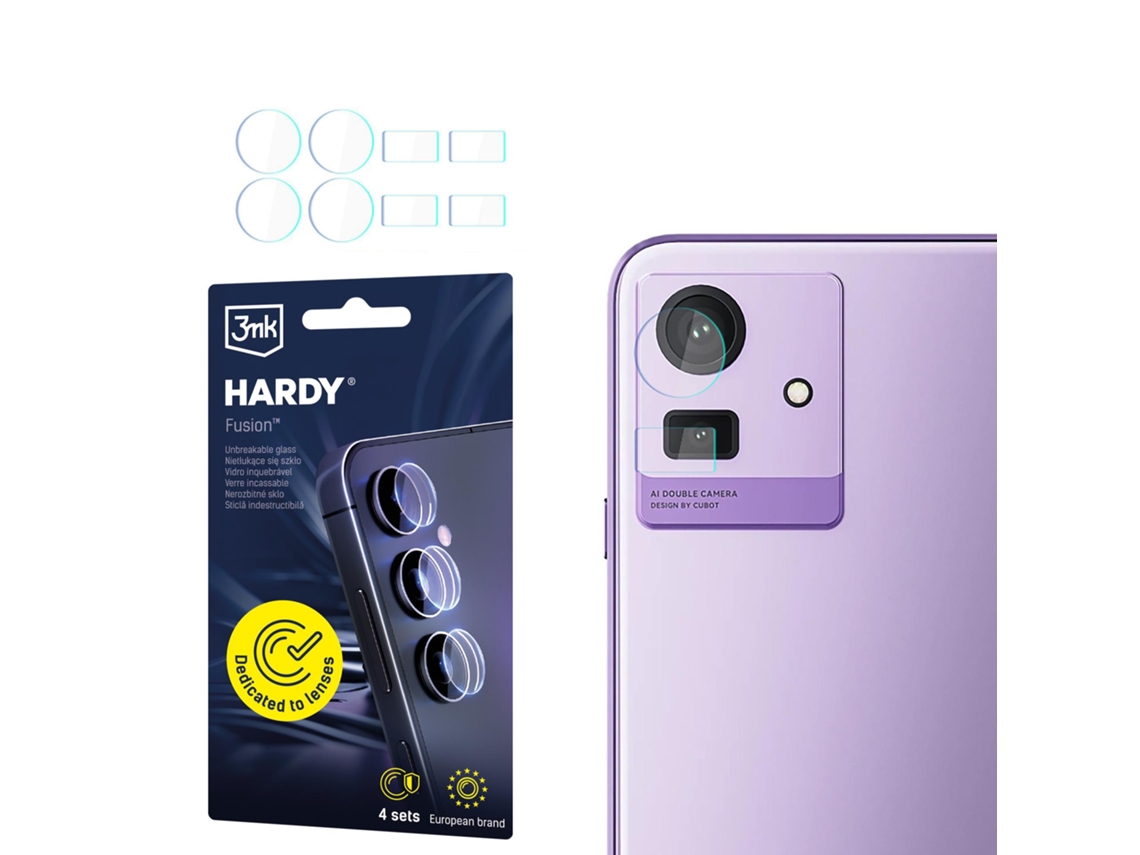 Película De Ecrã Cubot Note 50 3mk Hardy Fusion Lens Protection