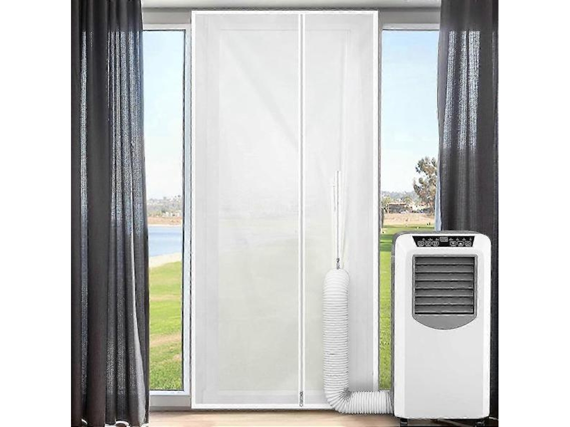 Vedação Para Portas E Janelas De Ar Condicionado Portátil, Tira Resistente Às Intempéries De 90x210cm, Sem Furos