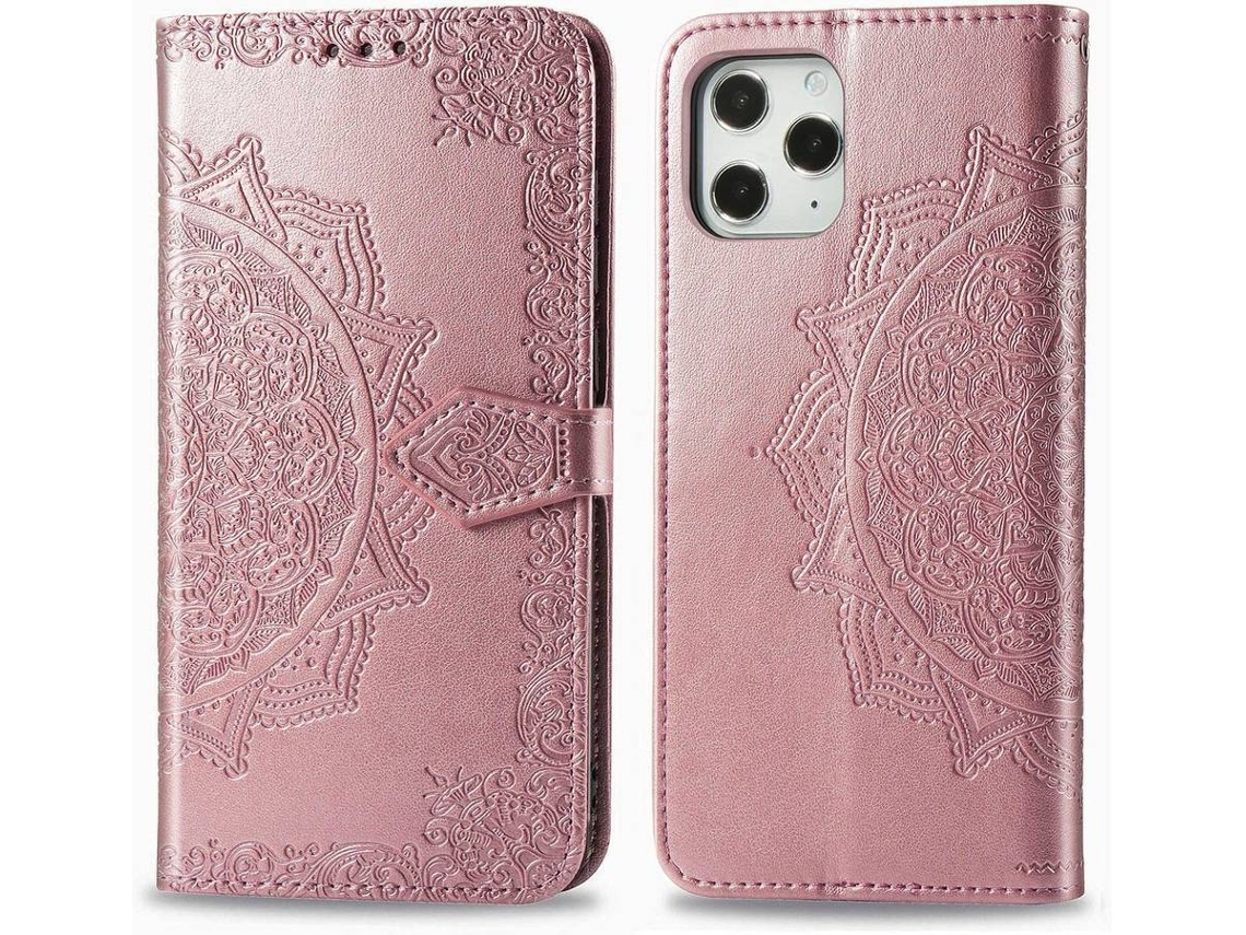 Capa iPhone 12 Pro Max HONGWE. Livro Rosa