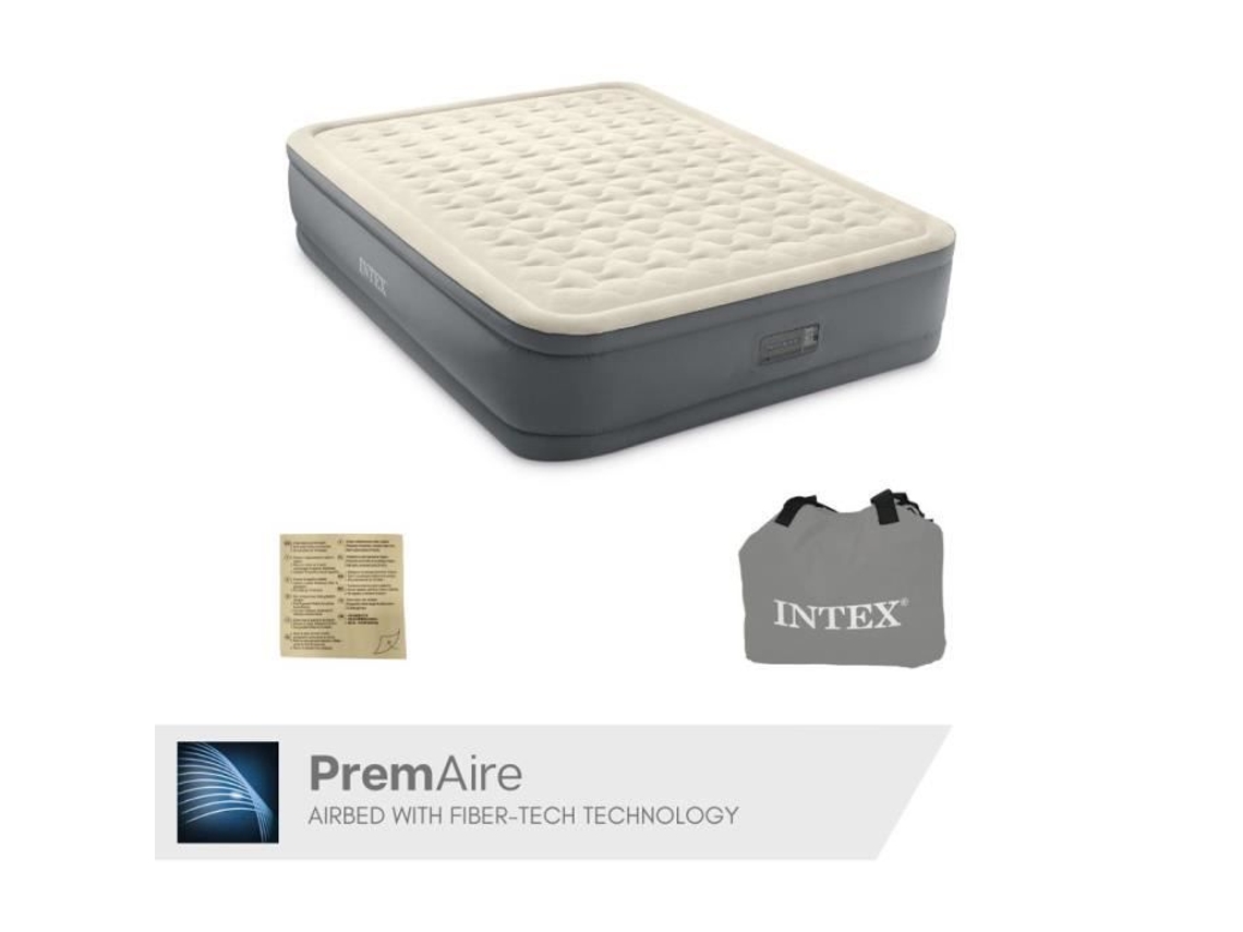 Colchão de ar PremAire II Fiber Tech 2 lugares - Intex