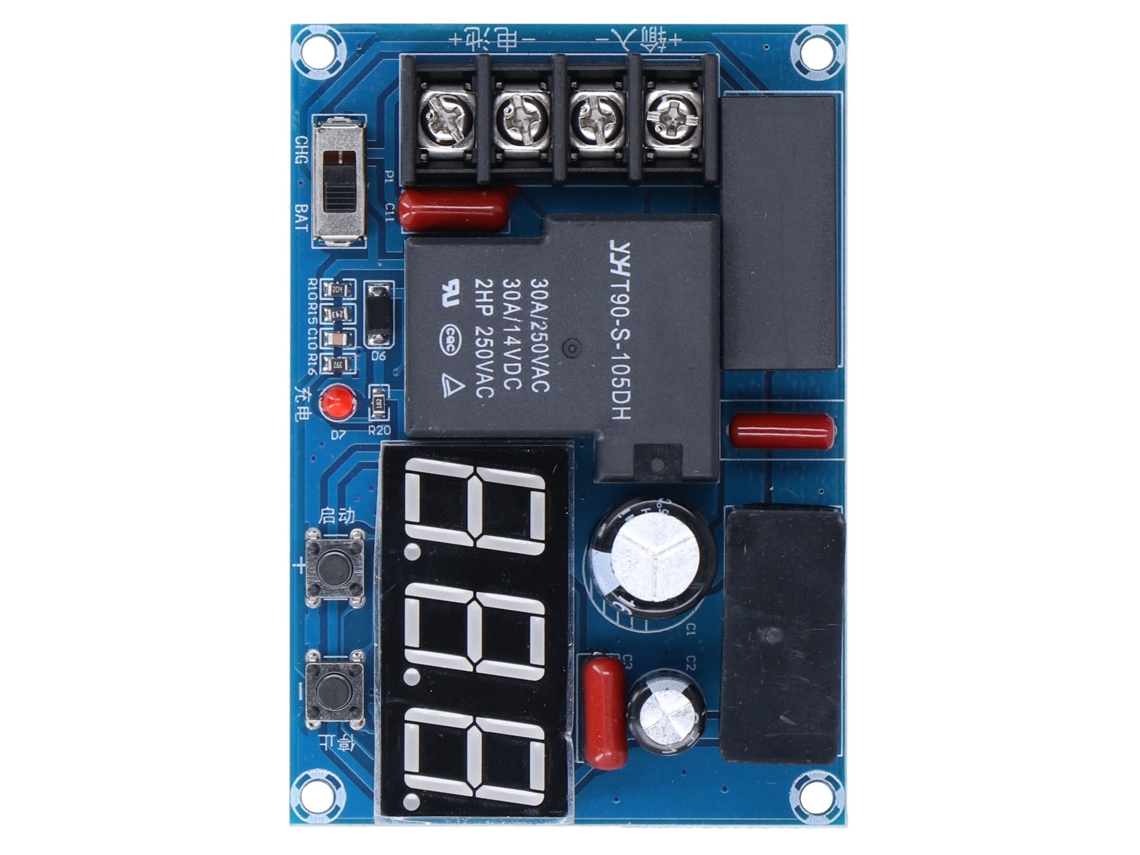Laxiscreed Quadro De Proteção De Bateria Com Display Led E Proteção Contra Descarga Excessiva