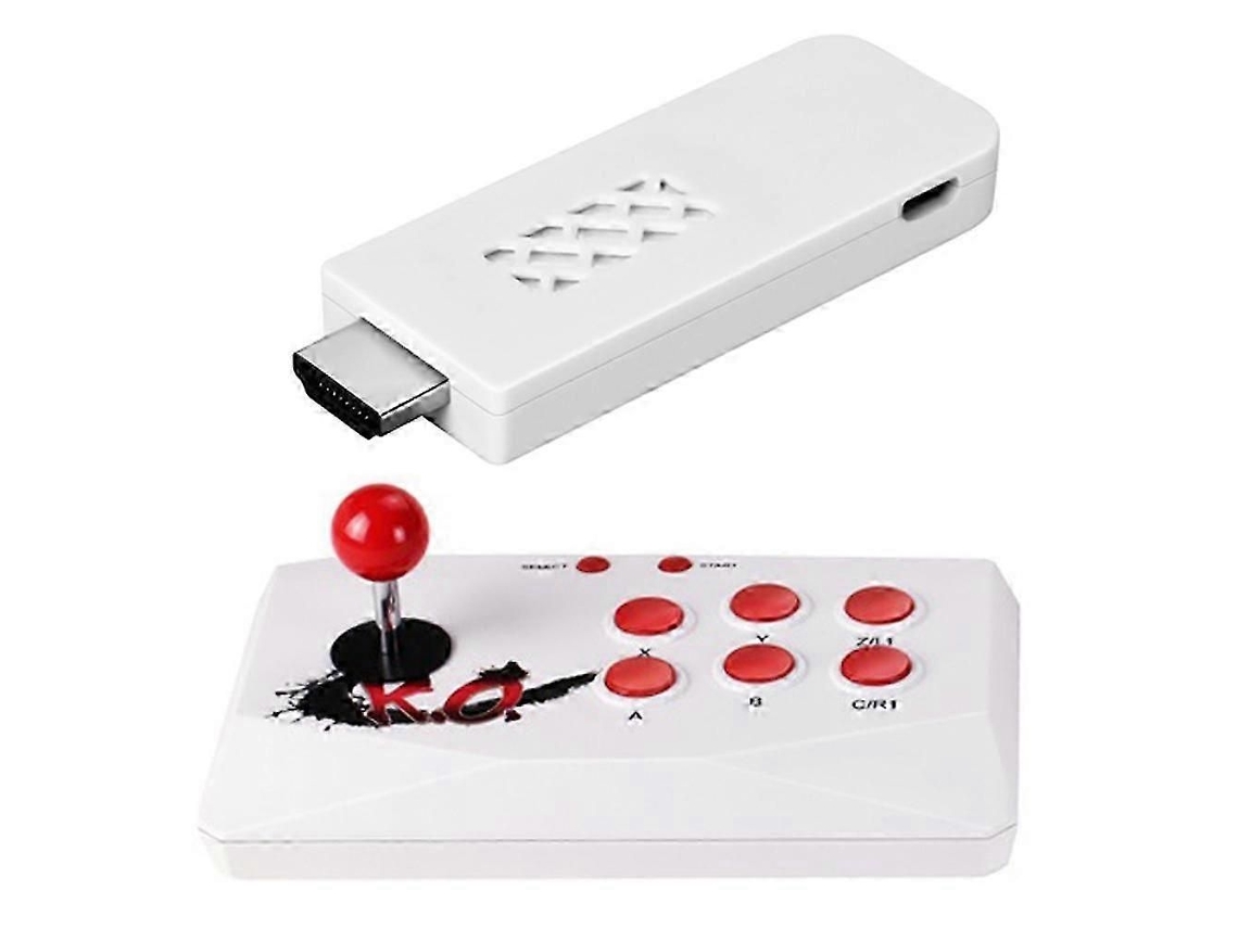 Joystick de Arcade Retrô com 2000 Jogos Vermelho GOKOCO