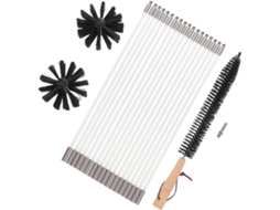 Kit De Escovas Flexíveis Nylon Yardwe Para Limpeza Chaminés E Secadoras, Com Hastes Flexíveis Para Limpeza Interna