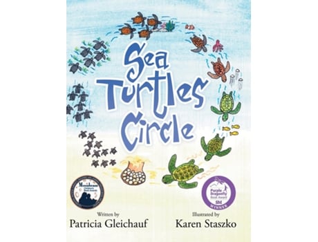 Livro Sea Turtles Circle de Patricia Gleichauf (Inglês)