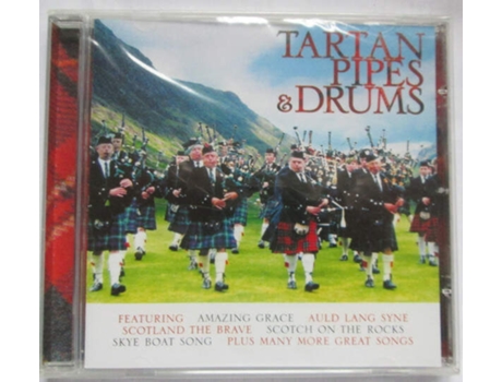 Cd Tartan Pipes Drums Music Digital