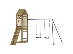 Outdoor Playset, Outdoor Playsets Vidaxl Marrom Madeira De Pinho Impregnada (n/a)