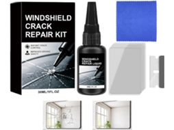 Kit De Reparo De Lascas Em Para-brisas, 30ml, Alta Transparência, Longa Duração.