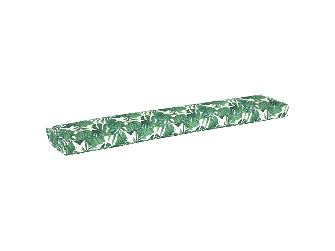 Conjunto 1 Almofada De Jardim Vidaxl Multicolorido Oxford (200 X 40 X 8 Cm)