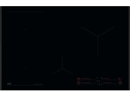 Placa de Indução AEG NII84B30AB (Elétrica - 80 cm - Preto)