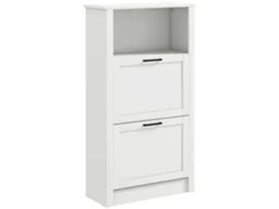 Sapateira Mdf Cor Branco 58x24x105 cm Homcom