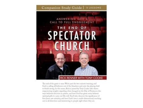 Livro The End of the Spectator Church Study Guide de Tony Cooke (Inglês)
