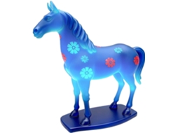 Luminária Noturna Led Em Forma De Cavalo, Estátua Decorativa Resina