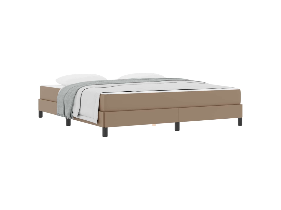 Estrutura da Cama com Colchão Cappuccino 180x200 cm Tecido MAISON EXCLUSIVE