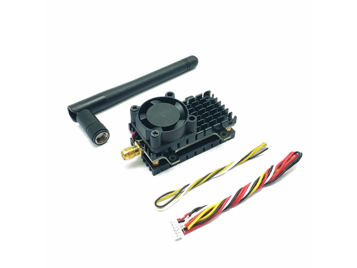 Transmissor Fpv Ewrf 5.8ghz 2w 40ch Câmera Fpv Cmos Hd 3ch 1000tvl Lente 2.8mm Fov120° Áudio Pal/ntsc para Drone Rc MDUG (2000mw)