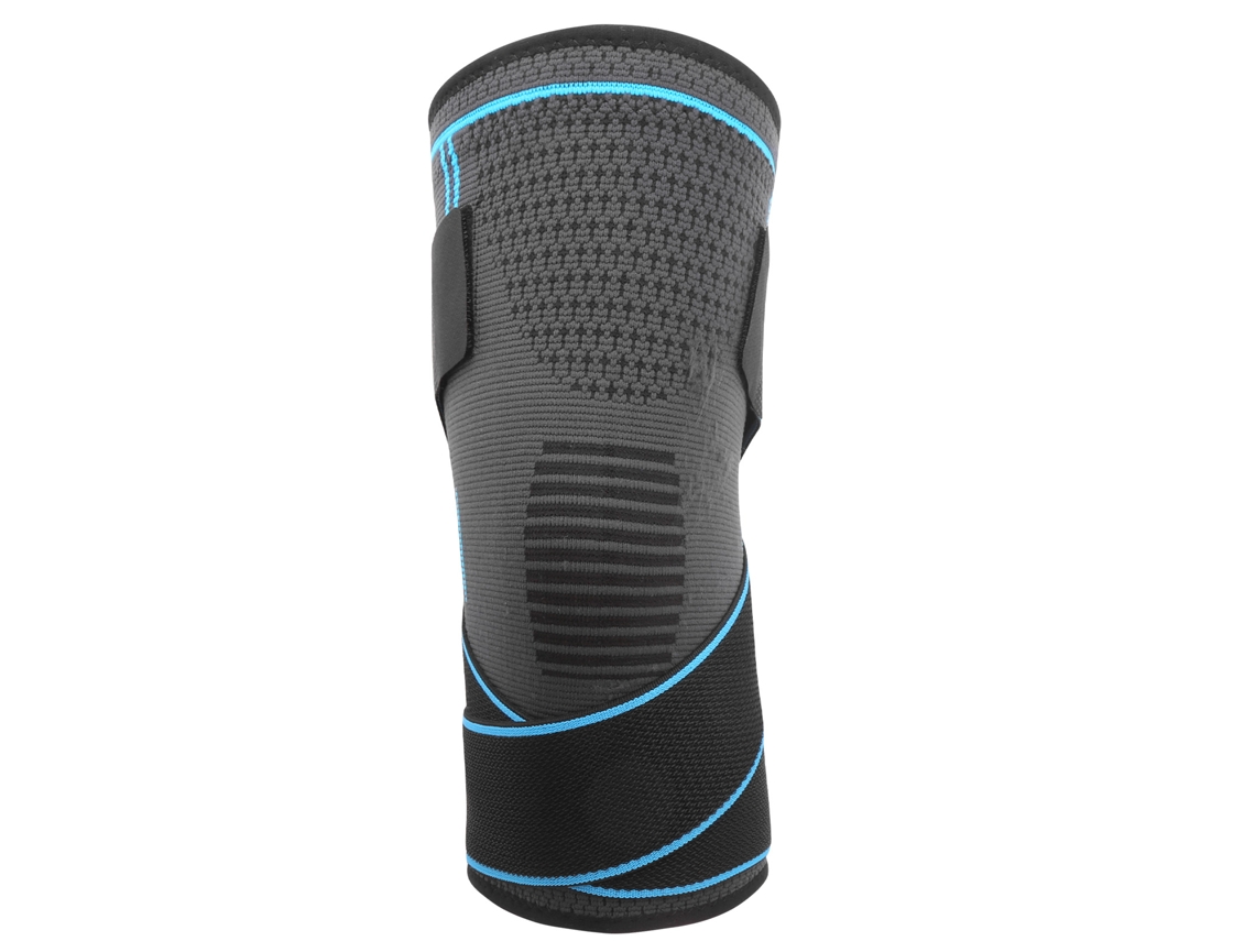Joelheiras Respiráveis ​​​​para Esportes Ao Ar Livre Com Faixas De Compressão Dupla, Joelheiras De Malha Azul M Aquaforge