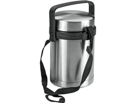 Termo para Sólidos 1,4L Corpo Duplo em Aço Inox METALTEX