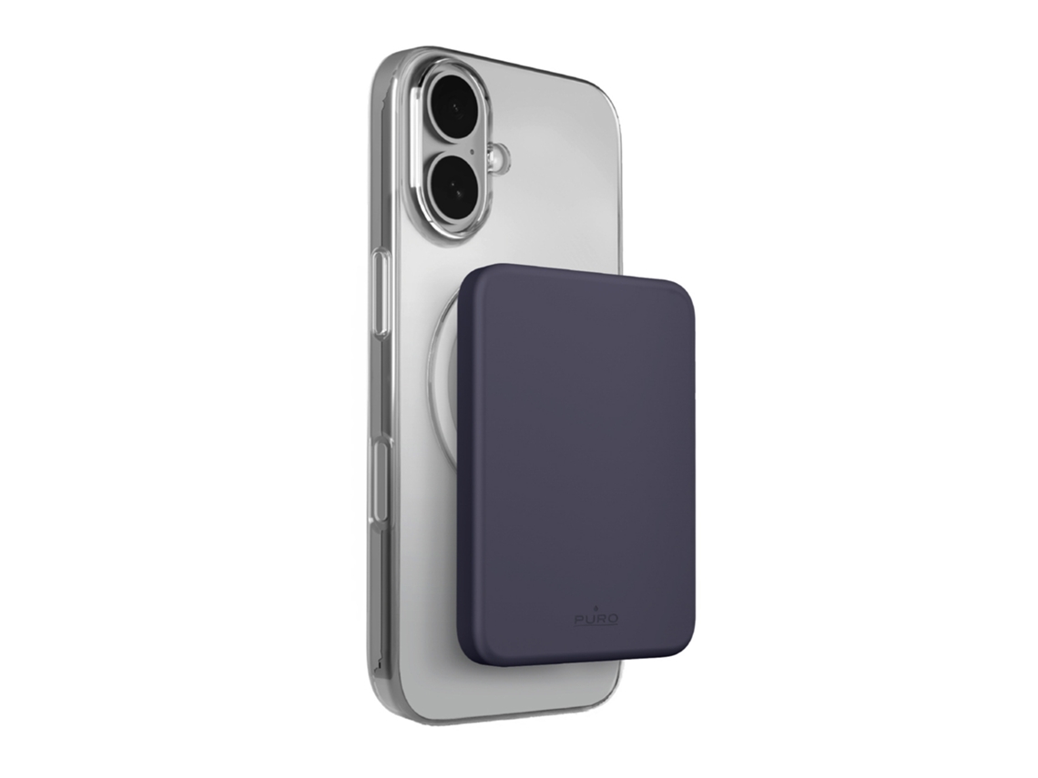 Powerbank Magnetyczny Ultracienki 4200mah Usb c Magsafe Szary PURO