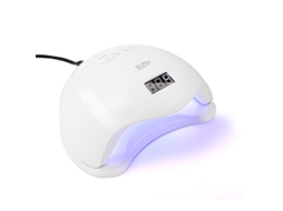 Lâmpada Uv Para Esmalte Em Gel 48w Com Sensor De Movimento Branco Branco Brilvibera