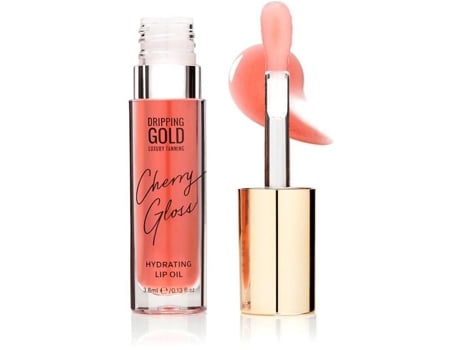 Brilho labial hidratante Golden Shine Cherry 3,8 ml.