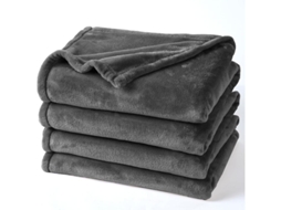 Manta de Fleece Ultra Macia Tamanho Double 150x200cm, Sem Perda, Sem Bolhas, 280gsm | S/MARCA