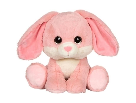 Brinquedo Macio Puppy Eyes Pets Coelho Rosa 40 Cm Gipsy Toys