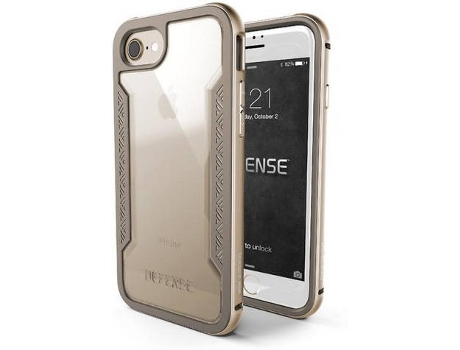 Capa iPhone 7 X-DORIA Defense Shield Dourado | Worten.pt