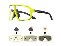Óculos Fotocromáticos Para Ciclismo, Óculos De Visão Noturna Para Uso Diurno E Noturno Para Bicicletas.