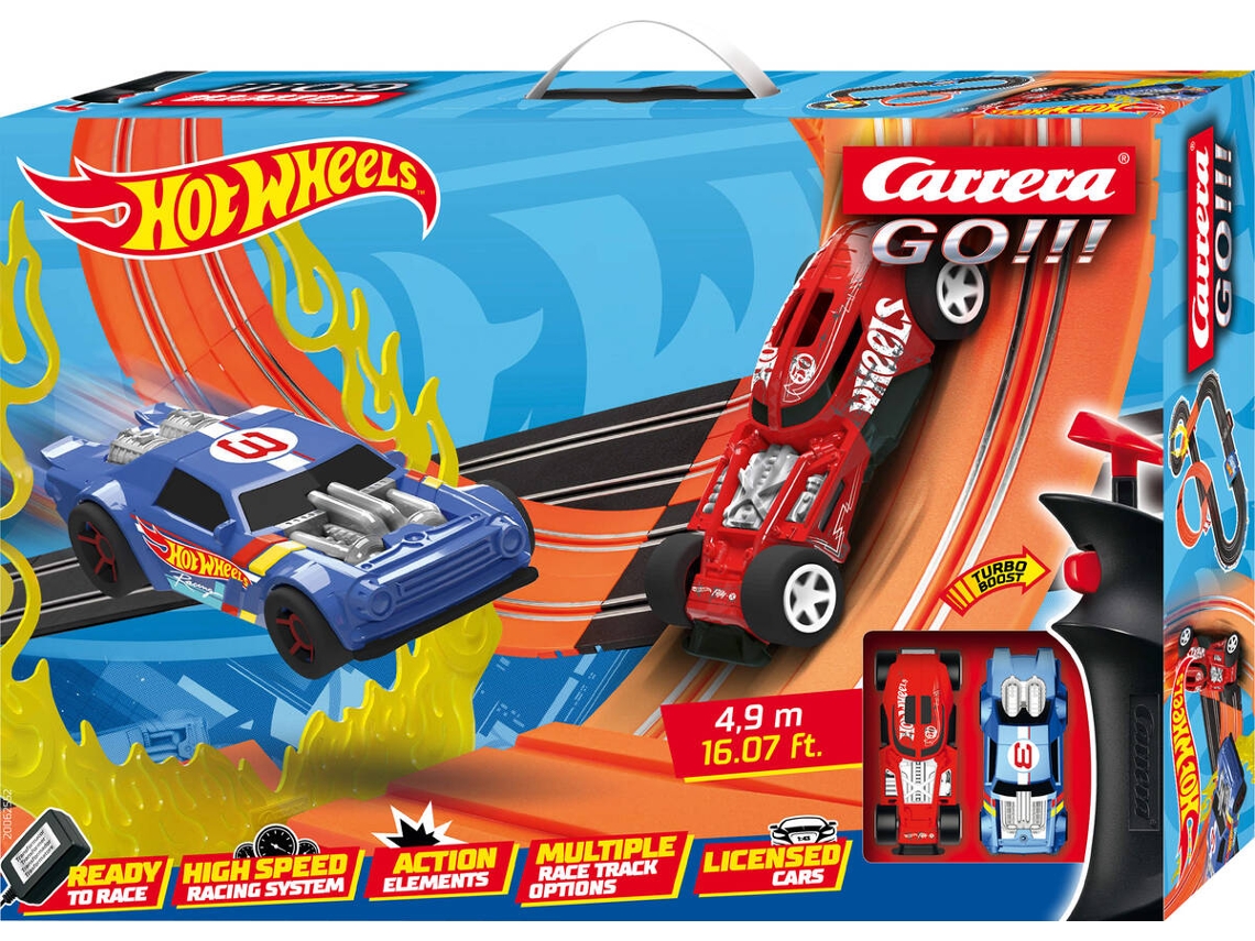 Pista CARRERA GO Hot Wheels: Night Shifter + IW50 Concept (Idade Mínima: 6 Anos - 150 x 92 cm)