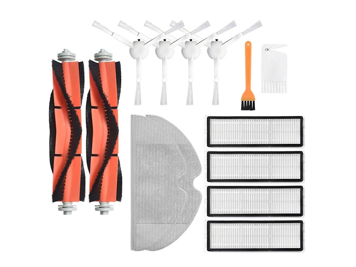 Acessório Aspiradores Compatibilidade Universal Bruscos Filtros Lateral Mijia 1Cg Mapping Robô