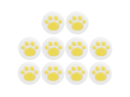 Capas De Silicone Para Joystick Switch Com Design De Pata De Gato