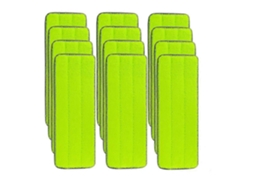 Panos De Microfibra De Reposição Para Esfregão Rinse 'n Wring System, Laváveis E Reutilizáveis - Pacote Com 12 Unidades