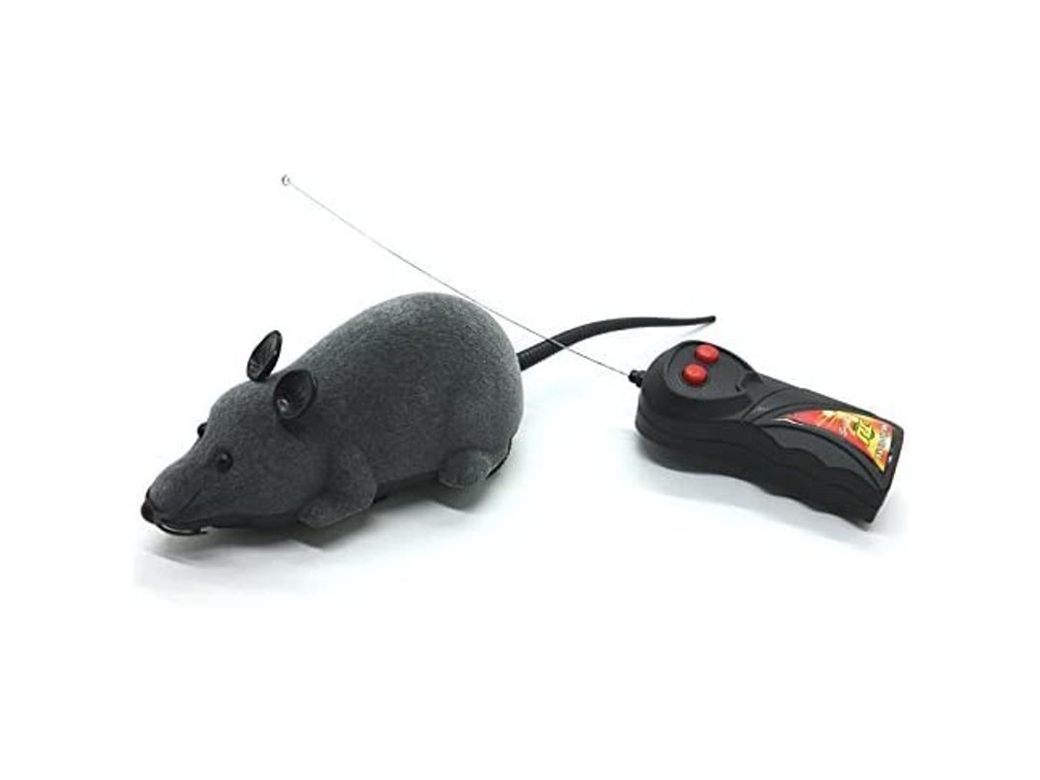 RATO de Controle Remoto, Brinquedo, para Gatos e Cães, Cinza | S/MARCA