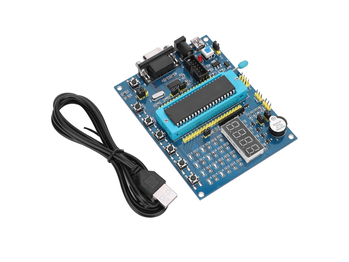 Placa de Desenvolvimento de Microcomputador 51 Stc89c52rc Módulo de Componentes Eletrônicos 3 5v Avr
