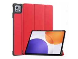 Capa Para Xiaomi Pad 7s Pro 12.5 Polegada Vermelho