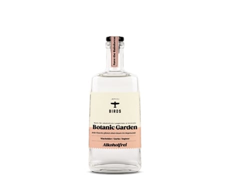 Gin Birds Botanic Garden Sem Alcoól (50cl)