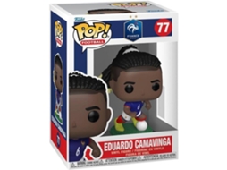 Figurinha Funko Pop! - Futebol França - Eduardo Camavinga - Vinil Oficial