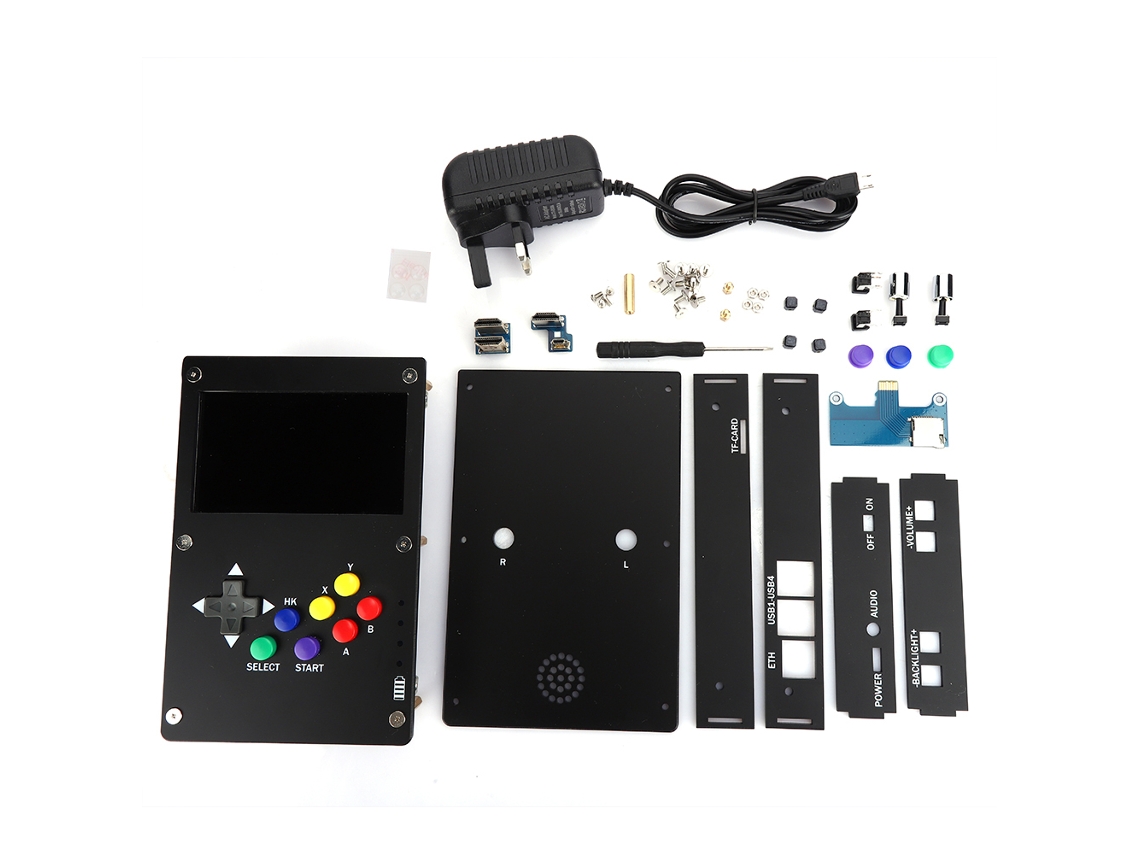 Console De Jogos (tela Ips De 4.3 Polegadas, Compatível Com Raspberry Pi)