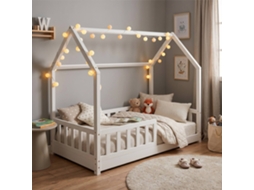 Conjunto De Cama Infantil Bosco Cabin 90x190cm Com Colchão Serenia 90x190cm (altura 17cm)