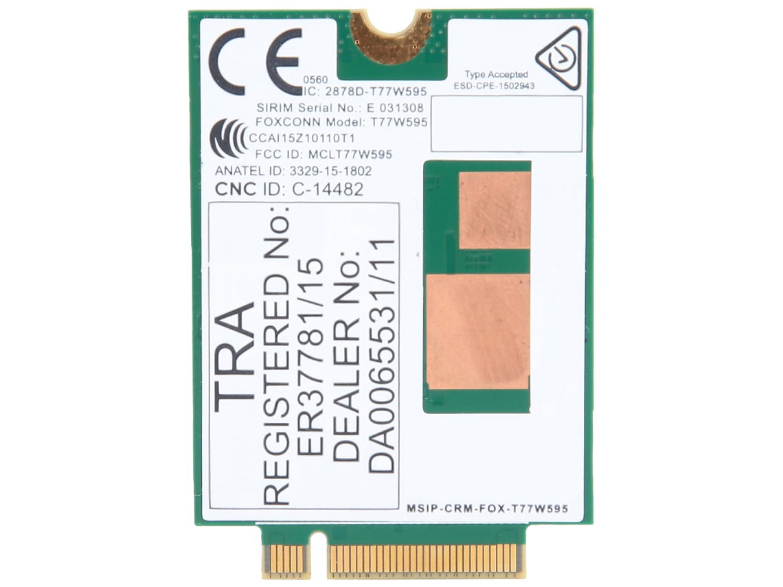 Módulo 4g (rede Fdd Lte, Taxa De Transmissão De 150m) Placa De Rede 4g Com Interface Ngff