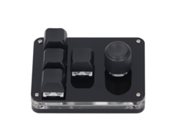 Teclado Mecânico Mini Usb com Macros Programáveis