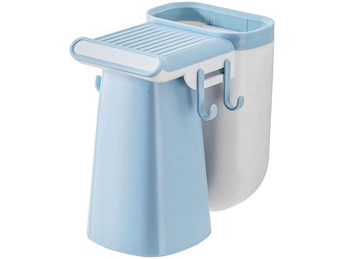 Portacepillos Adhesivo Para Banheiro, Portacepillos E Pasta De Dentes, Suporte Mural Sem Perfuração
