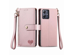 Capa De Celular Love Com Zíper Para Motorola Moto G54