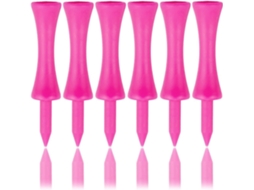 Lurelia Tees De Golfe, Plástico Rosa 57 Mm (pacote Com 100)