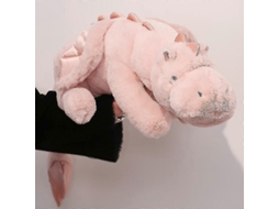2026 boneco Pelúcia Dragão Adorável, Brinquedo Dinossauro Pesoado Presente para Crianças Adultos Ou Decoração