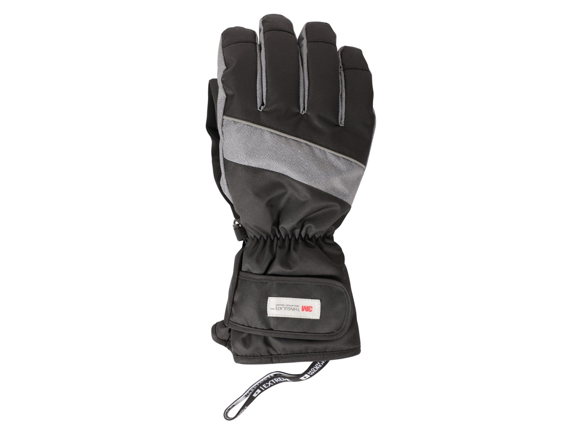 Luvas De Esqui Mountain Warehouse Thinsulate Para Homem M Cinza/preto Cinza/preto Aquaforge